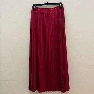 aerie Pleated Maxi Skirt